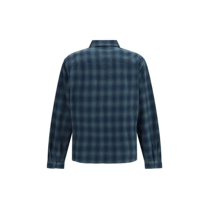 Bicolor Cotton Pattern Shirt
