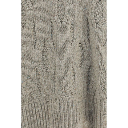 Beige Wool Oves Aries Sweatshirt