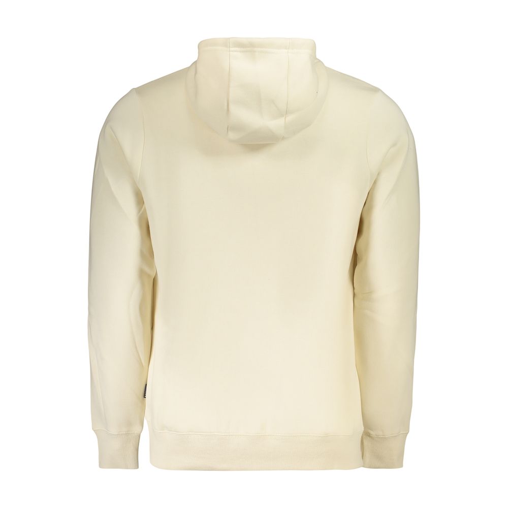White Cotton Men's Sweatshirt