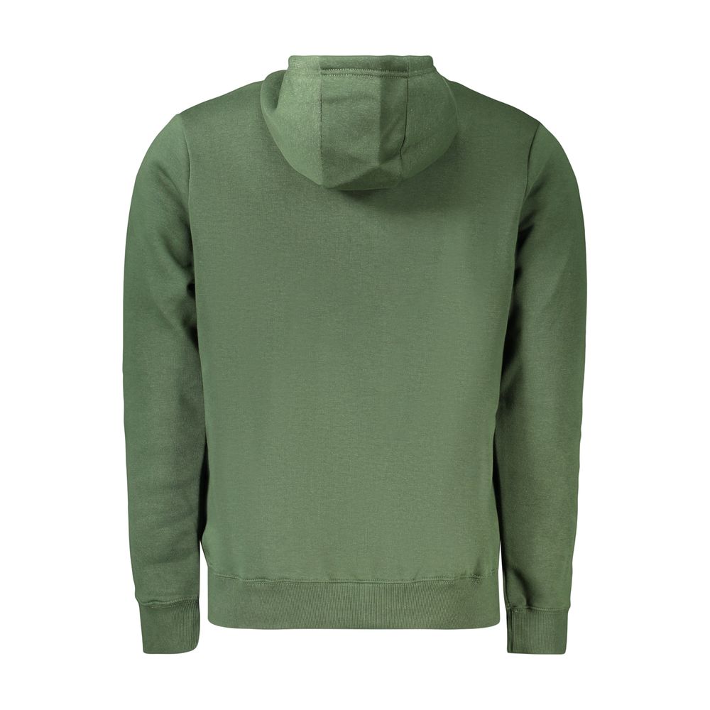 Green Cotton Mens Sweatshirt