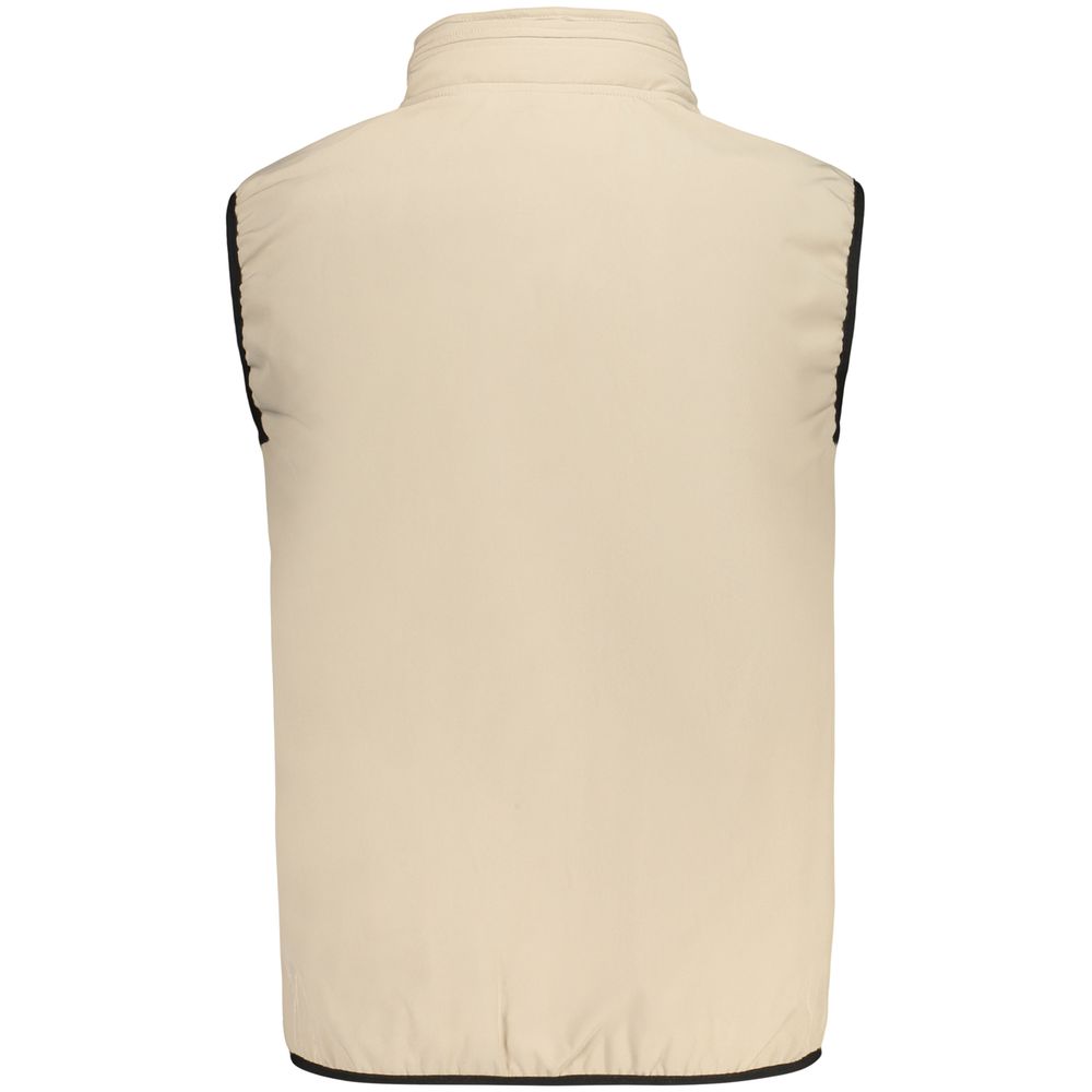 Brown Polyester Men's Vest