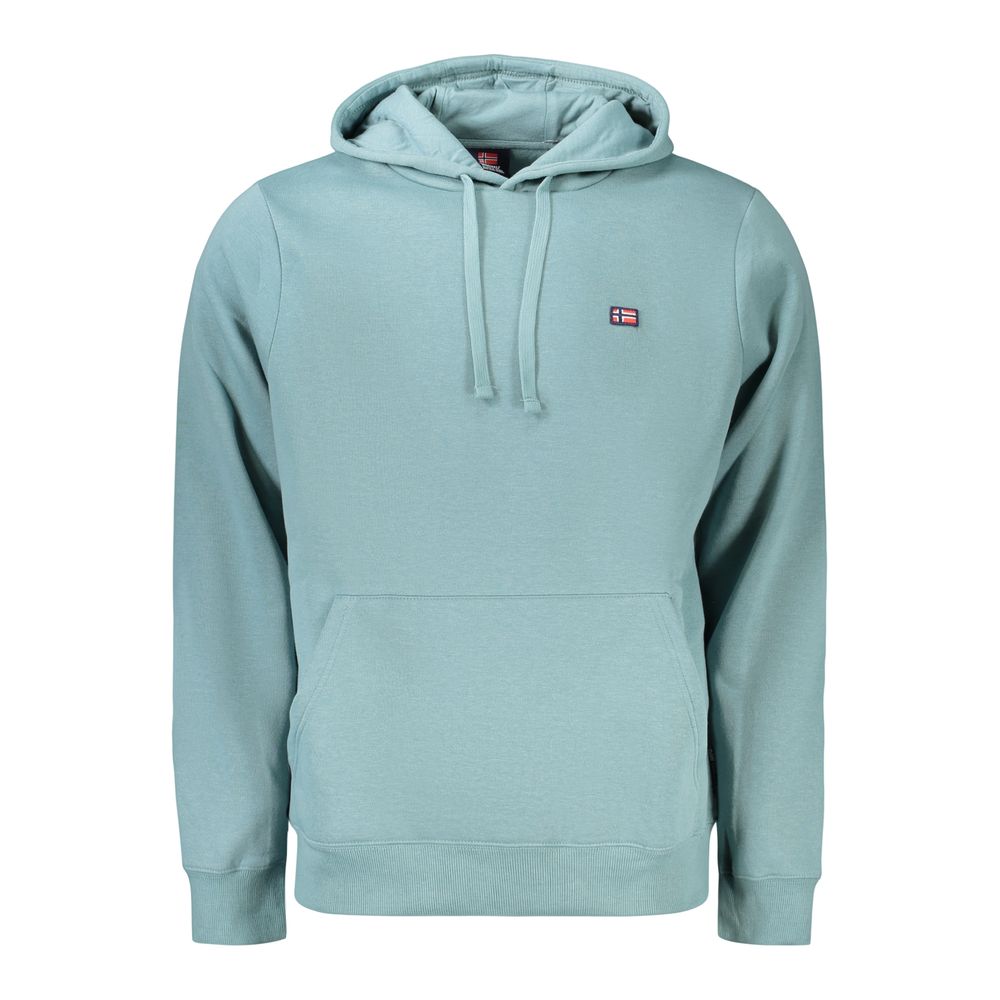 Green Cotton Men's Sweatshirt