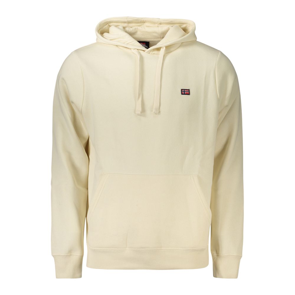 White Cotton Men's Sweatshirt