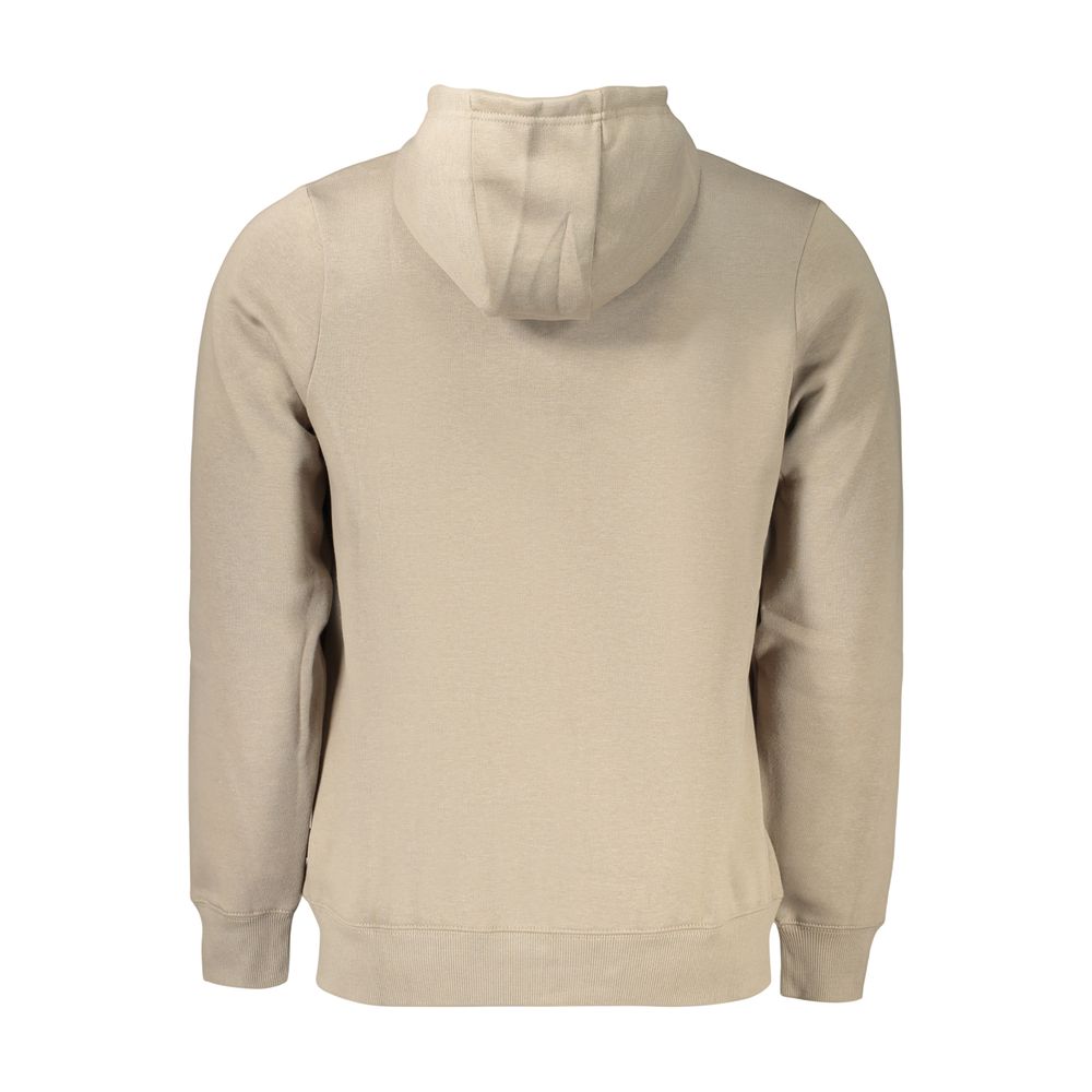 Brown Cotton Menswear Hoodie