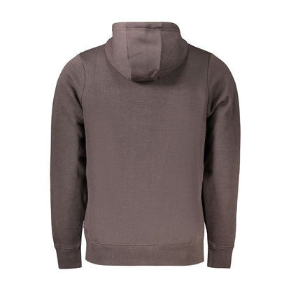 Brown Cotton Men's Sweatshirt