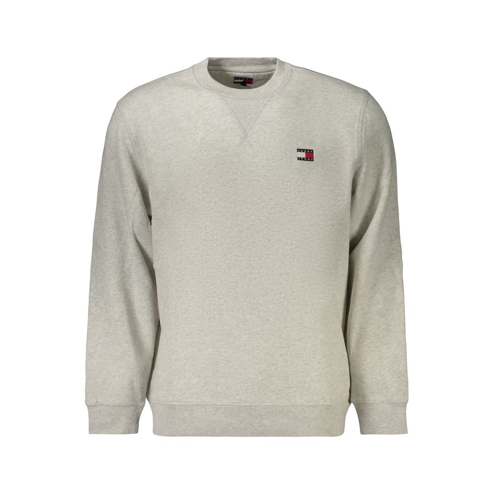 Gray Cotton Mens Sweatshirt