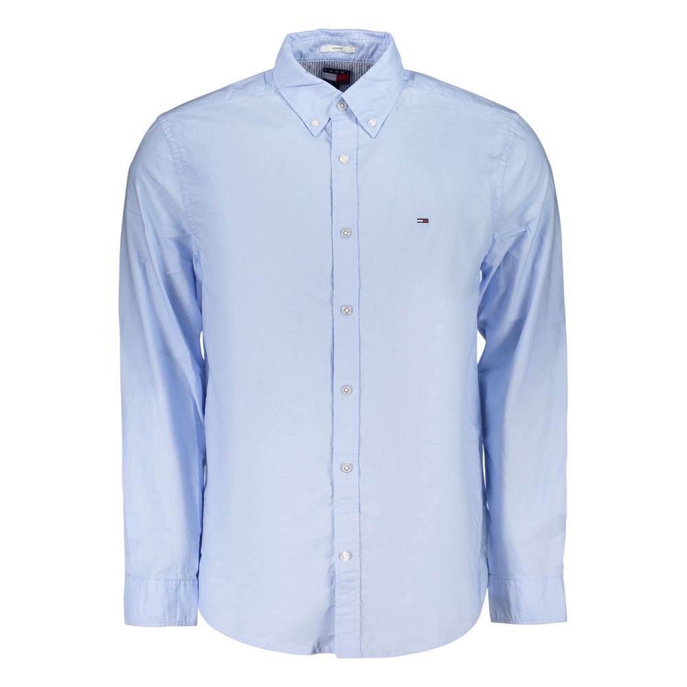 Azzurro Cotton Men's Shirt