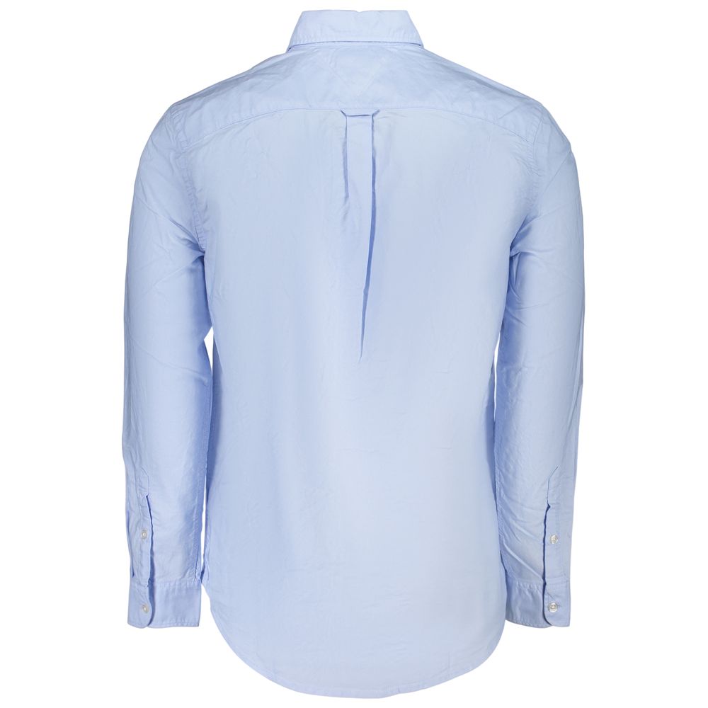 Azzurro Cotton Men's Shirt