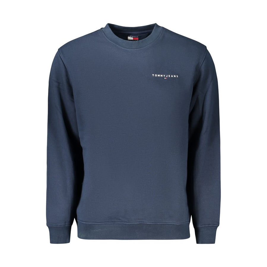 Blue Cotton Men's Sweatshirt