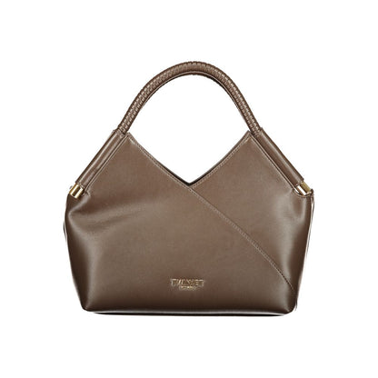 Brown Polyethylene Handbag
