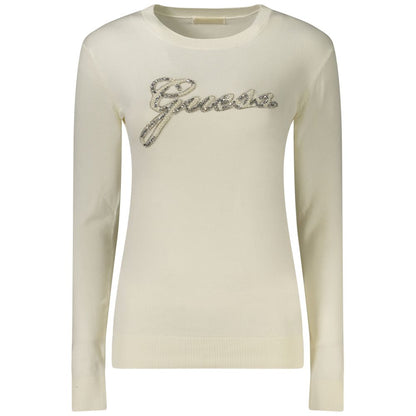White Viscose Sweatshirt