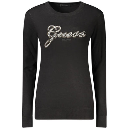 Black Viscose Sweatshirt