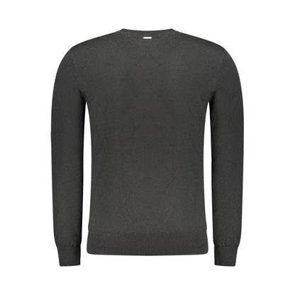Black Wool Sweatshirt