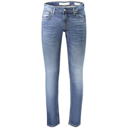 Blue Cotton Men's Jean
