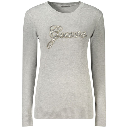Gray Viscose Womens Sweater