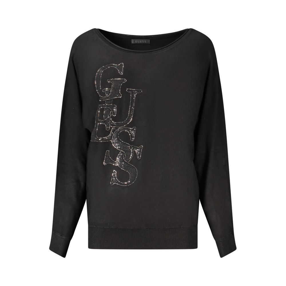 Black Viscose Women's Sweater