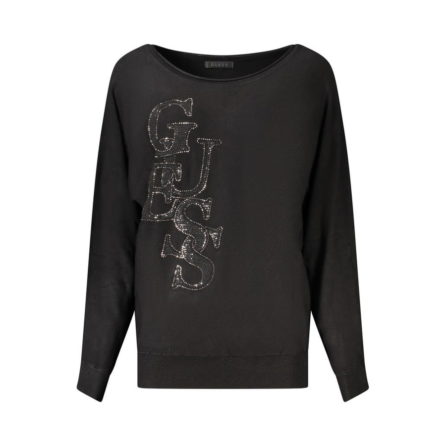Black Viscose Women's Sweater