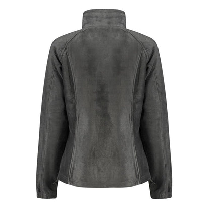 Black Polyester Sweatshirt