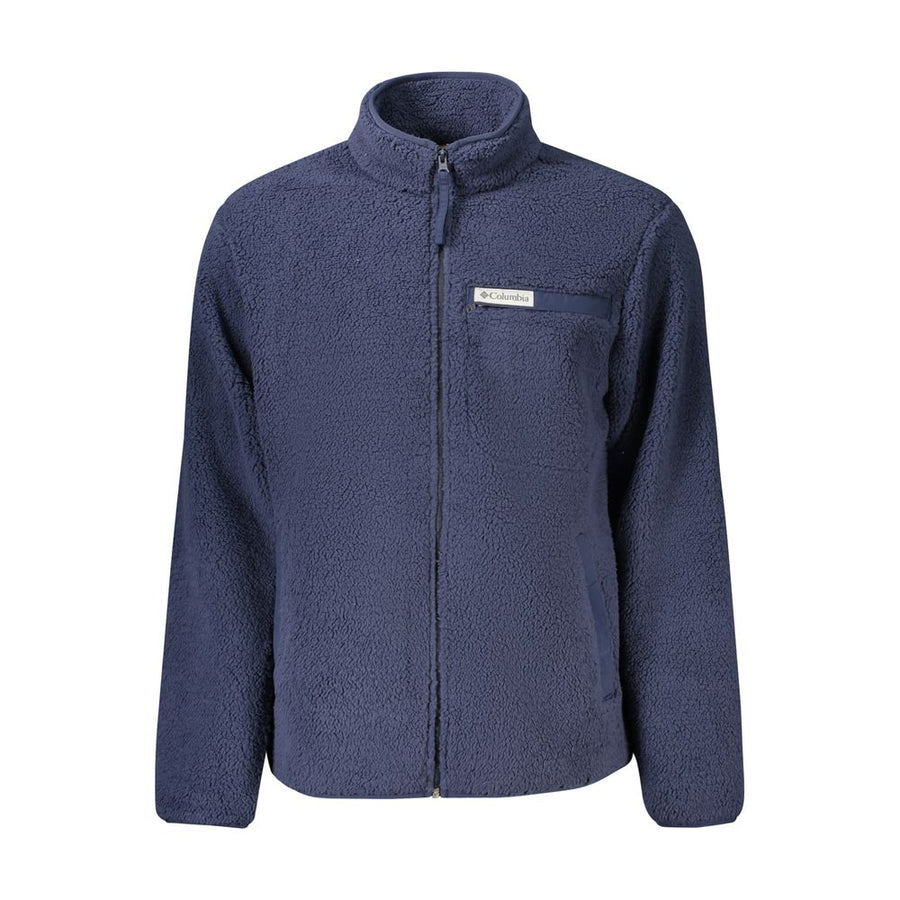 Blue Polyester Sweatshirt