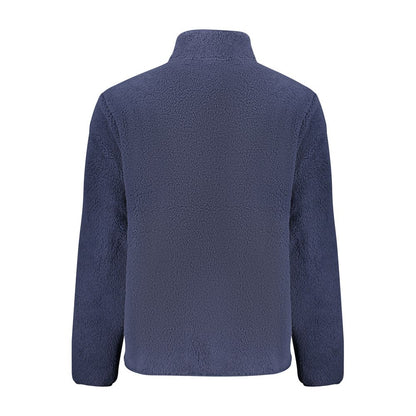 Blue Polyester Sweatshirt