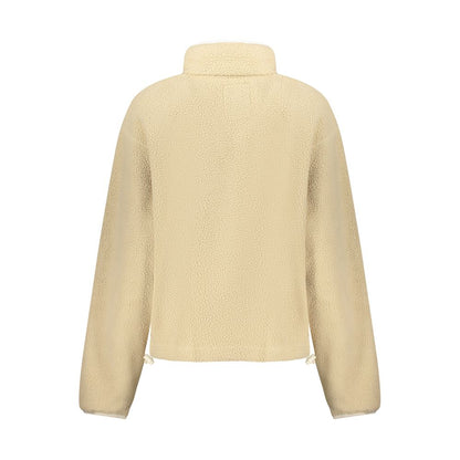 Beige Polyester Women's Sweatshirt