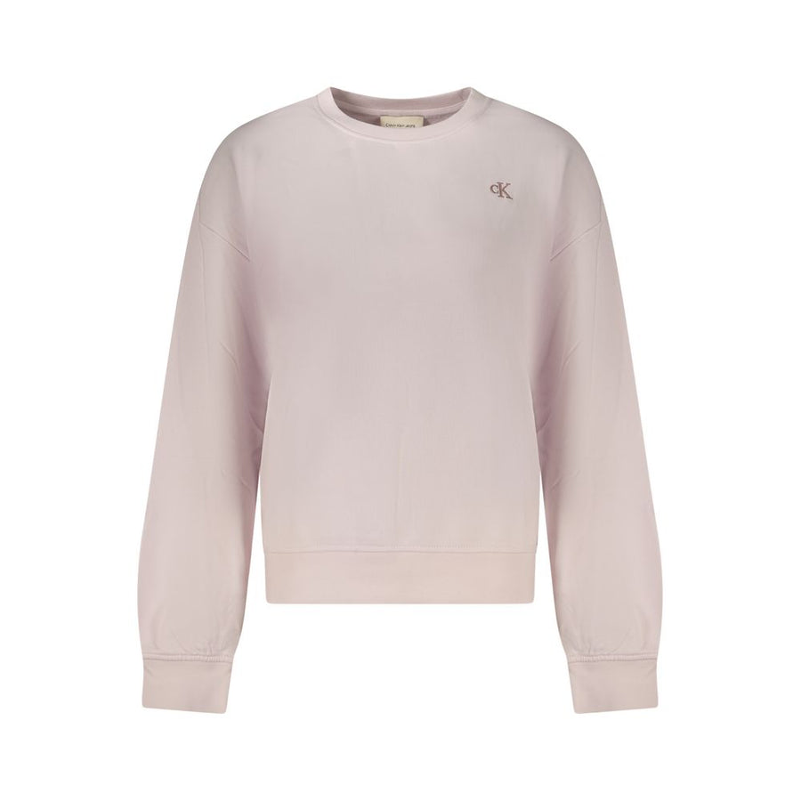 Pink Cotton Sweatshirt