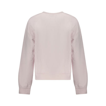 Pink Cotton Sweatshirt