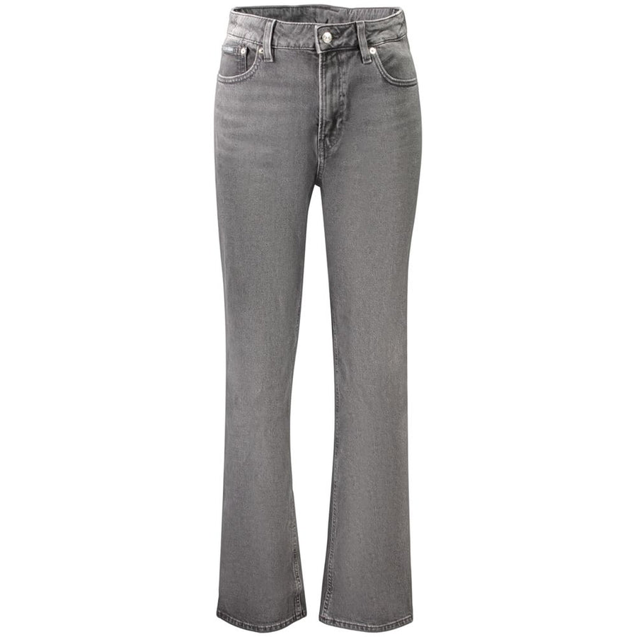 Black Cotton Womens Jeans