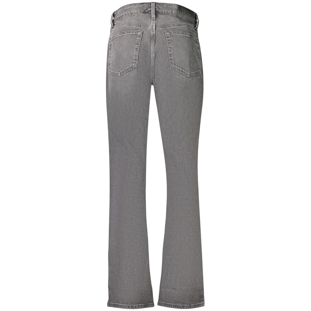 Black Cotton Womens Jeans