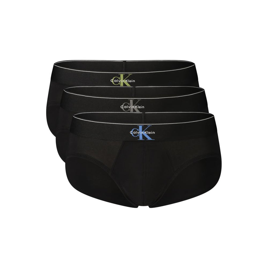 Black Cotton Men's Brief