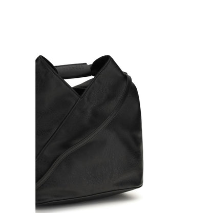 Black Polyethylene Shoulder Bag