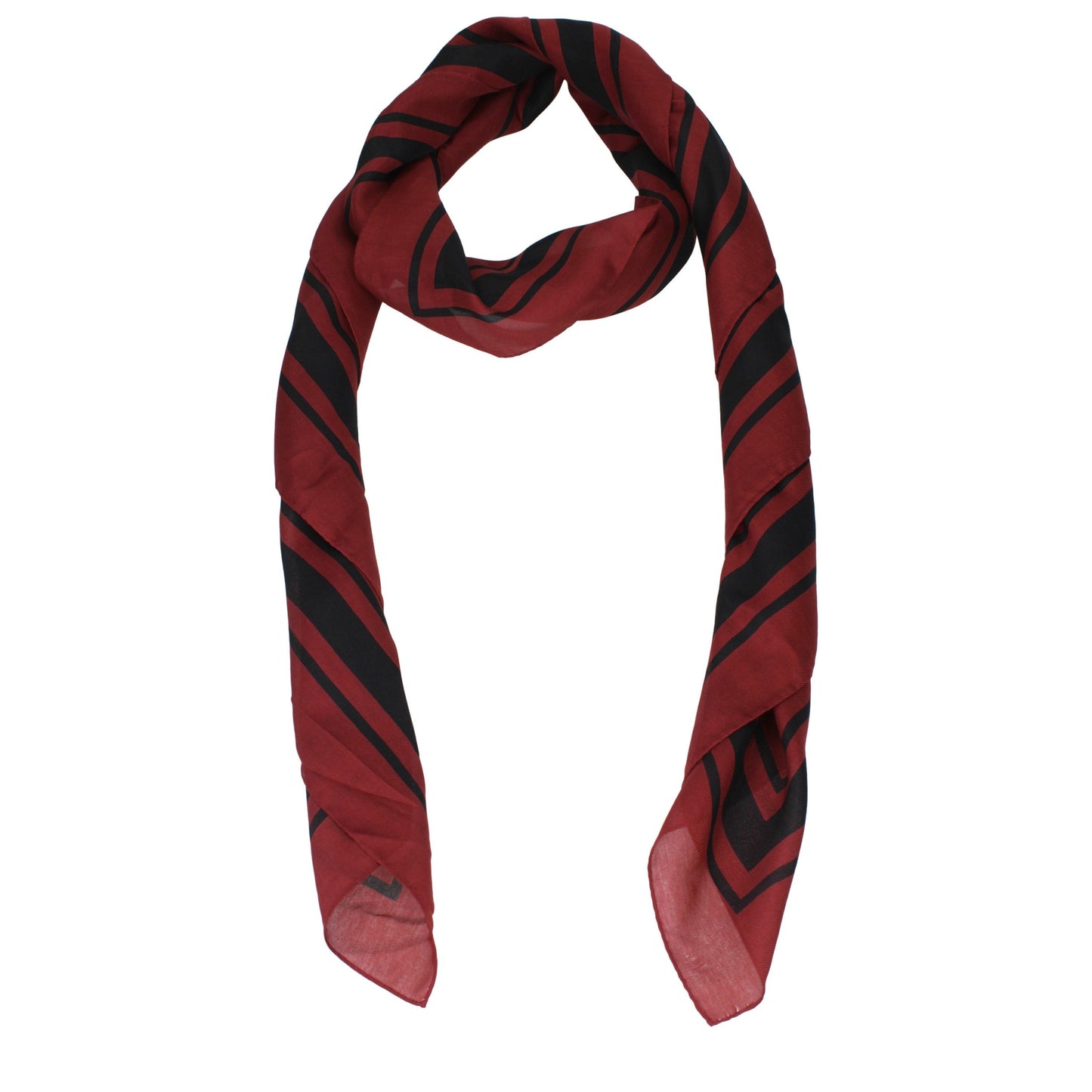 Red Cotton Foulard