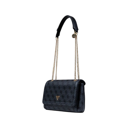 Gray Polyethylene Handbag