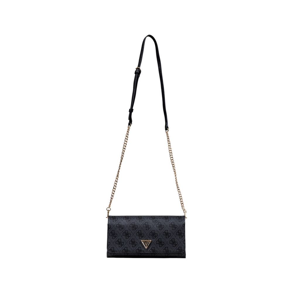 Gray Polyethylene Clutch Bag