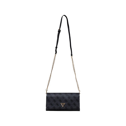 Gray Polyethylene Clutch Bag