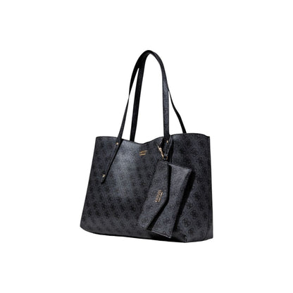 Gray Polyethylene Handbag