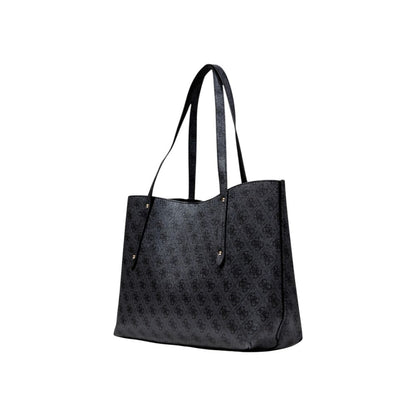 Gray Polyethylene Handbag