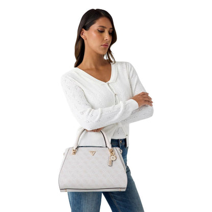 White Polyethylene Handbag
