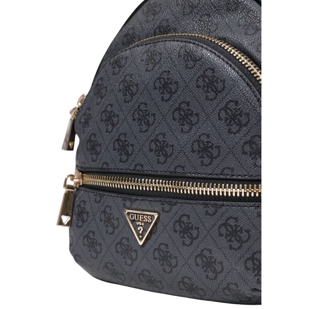 Gray Polyethylene Backpack