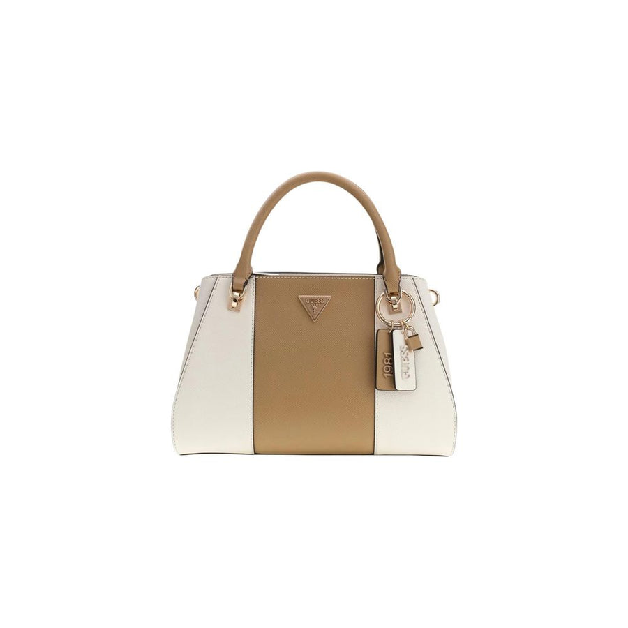 Beige Polyethylene Handbag