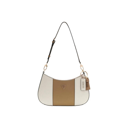 Beige Polyethylene Handbag