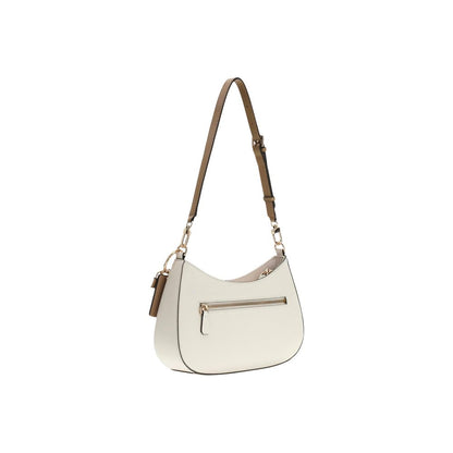 Beige Polyethylene Handbag