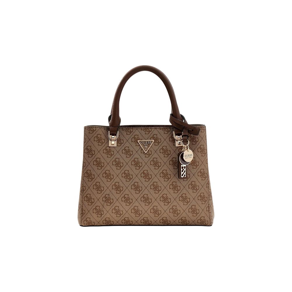 Brown Polyethylene Handbag