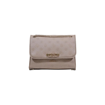 Beige Polyethylene Handbag