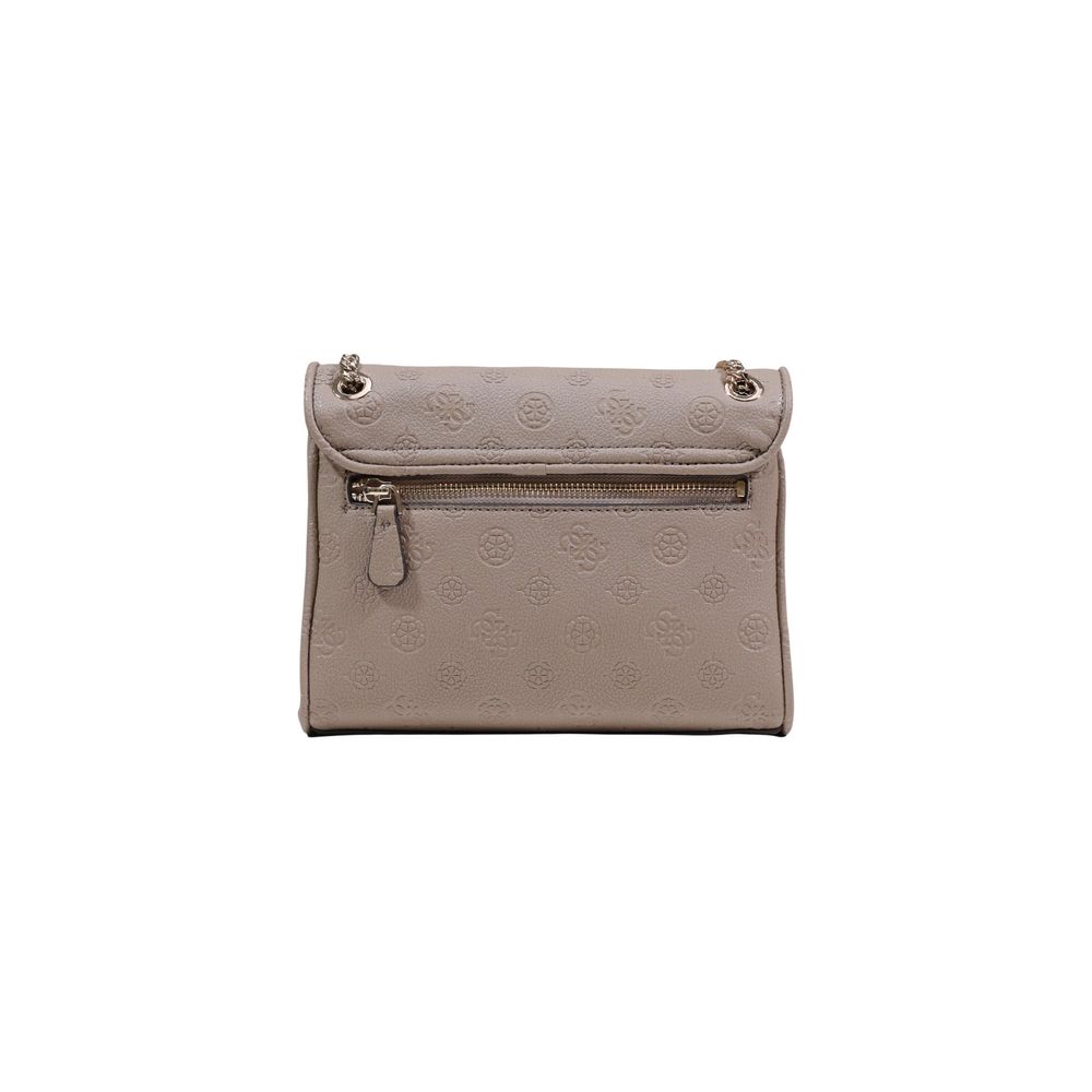 Beige Polyethylene Handbag
