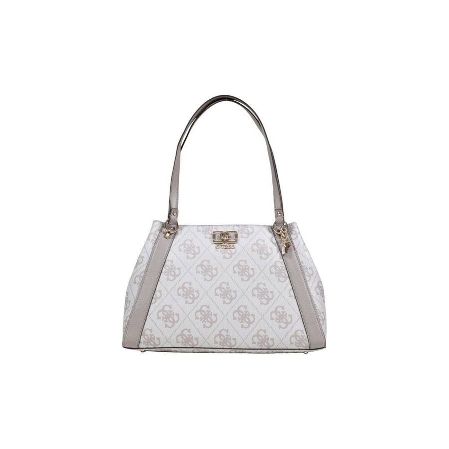 Beige Polyethylene Handbag