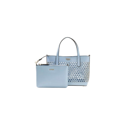 Blue Polyethylene Handbag