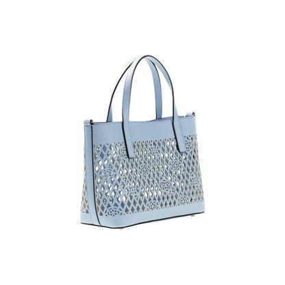 Blue Polyethylene Handbag