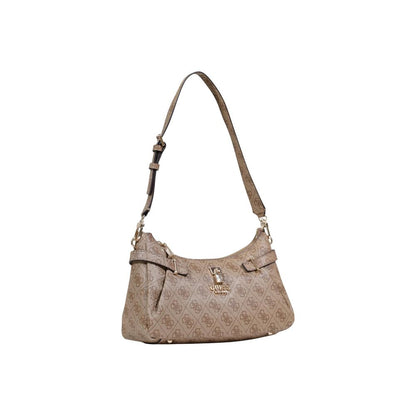 Beige Polyethylene Handbag