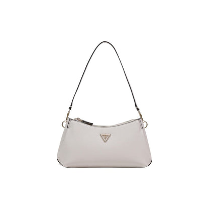 Beige Polyethylene Handbag